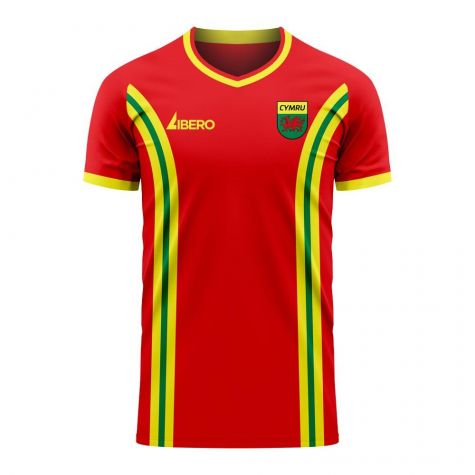 Wales 2025-2026 Home Concept Football Kit (Libero) (Your Name)
