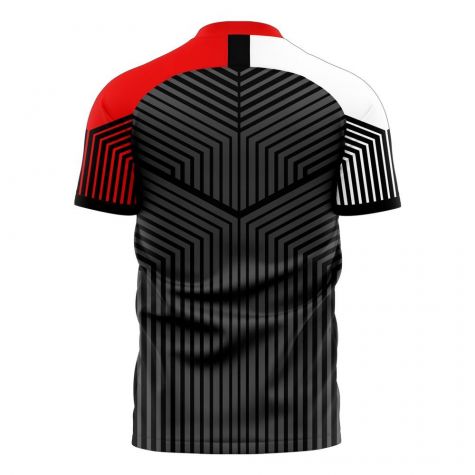 Yemen 2025-2026 Home Concept Football Kit (Libero) - Kids (Long Sleeve)