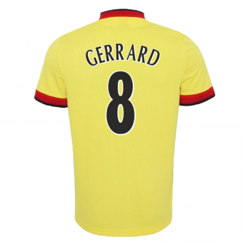 1997-1998 Liverpool Away Retro Shirt (GERRARD 8)
