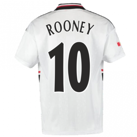 1999 Manchester United Away Football Shirt (ROONEY 10)