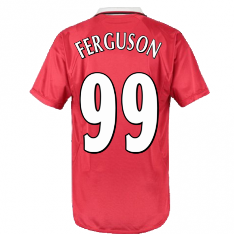 1999 Manchester United Champions League Shirt (FERGUSON 99)