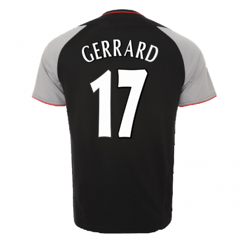 2002-2003 Liverpool Away Retro Shirt (GERRARD 17)