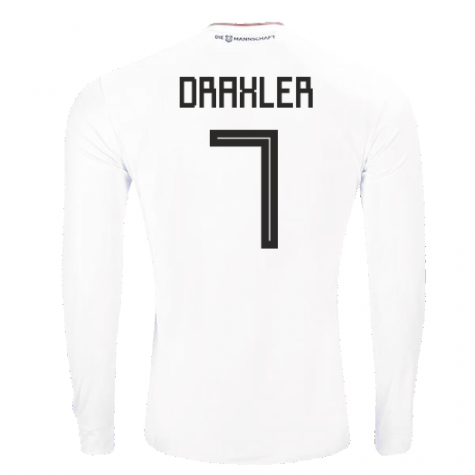 2017-2018 Germany Long Sleeve Home Shirt (Draxler 7)