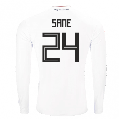 2017-2018 Germany Long Sleeve Home Shirt (Sane 24)