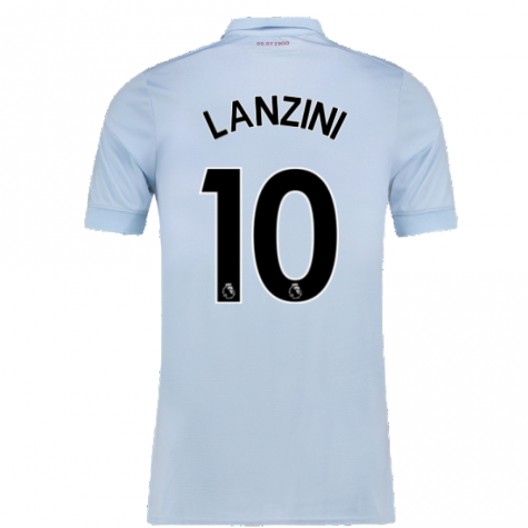 2017-2018 West Ham Third Shirt (Lanzini 10)