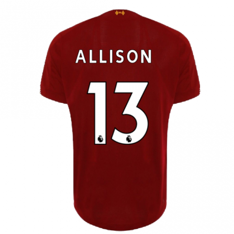 2019-2020 Liverpool Home European Shirt (Allison 13)