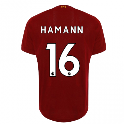 2019-2020 Liverpool Home European Shirt (HAMANN 16)