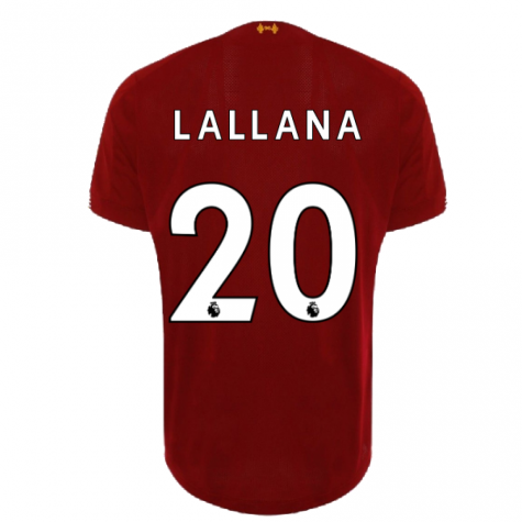 2019-2020 Liverpool Home European Shirt (Lallana 20)
