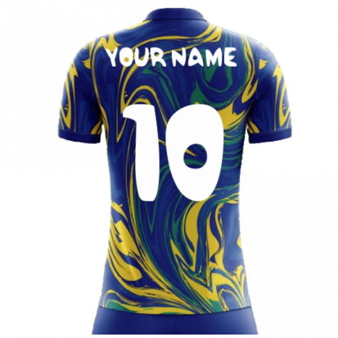 2025-2026 Brazil Away Concept Shirt (Your Name)