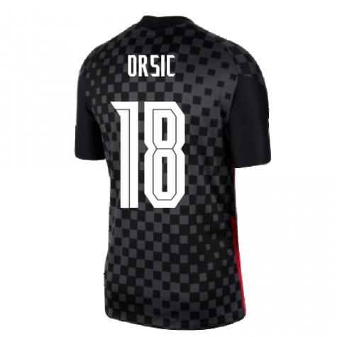 2020-2021 Croatia Away Nike Football Shirt (ORSIC 18)