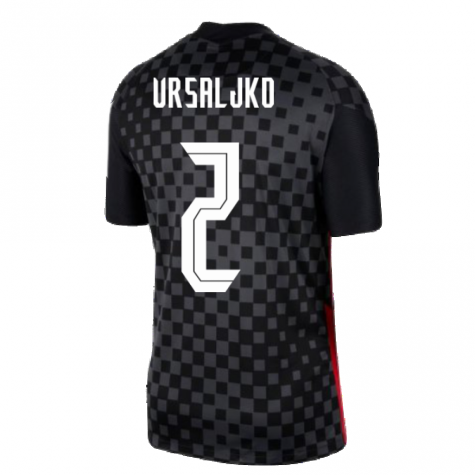 2020-2021 Croatia Away Nike Football Shirt (VRSALJKO 2)