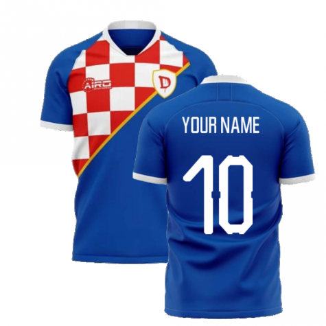 2025-2026 Dinamo Zagreb Home Concept Football Shirt (Your Name)