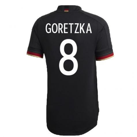 2020-2021 Germany Authentic Away Shirt (GORETZKA 8)