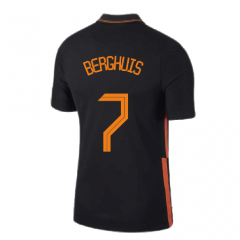 2020-2021 Holland Away Nike Football Shirt (BERGHUIS 7)