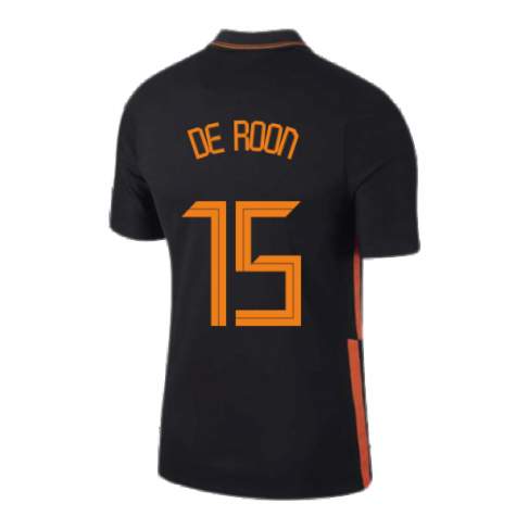 2020-2021 Holland Away Nike Football Shirt (DE ROON 15)