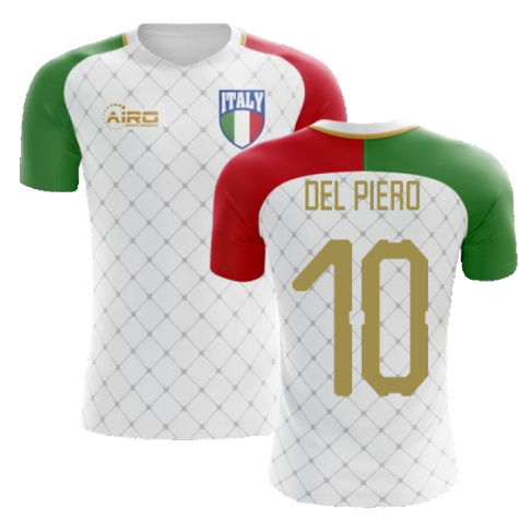 2025-2026 Italy Away Concept Football Shirt (Del Piero 10)