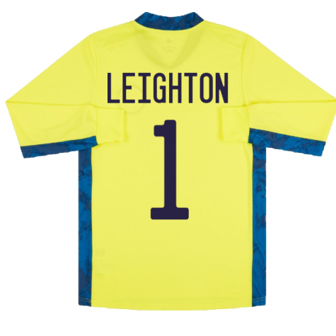 2020-2021 Scotland LS Goalkeeper Shirt (Yellow) (LEIGHTON 1)