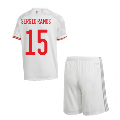 2020-2021 Spain Away Youth Kit (SERGIO RAMOS 15)