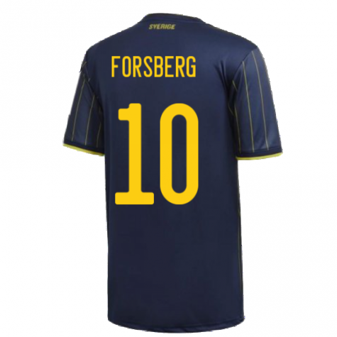 2020-2021 Sweden Away Shirt (FORSBERG 10)