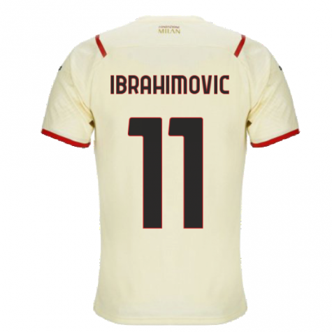 2021-2022 AC Milan Away Shirt (Kids) (IBRAHIMOVIC 11)