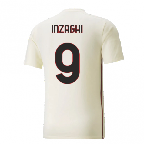 2021-2022 AC Milan Casuals Tee (Afterglow) (INZAGHI 9)