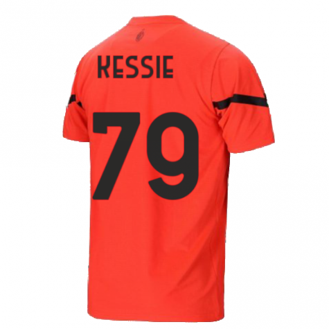 2021-2022 AC Milan Pre-Match Jersey (Red) (KESSIE 79)