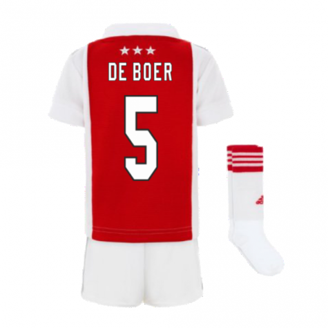 2021-2022 Ajax Home Mini Kit (DE BOER 5)