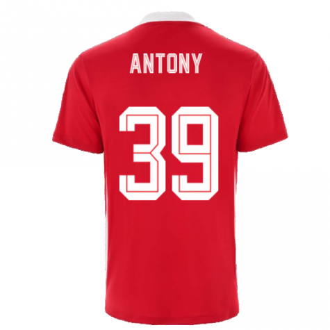 2021-2022 Ajax Training Jersey (Red) (ANTONY 11)