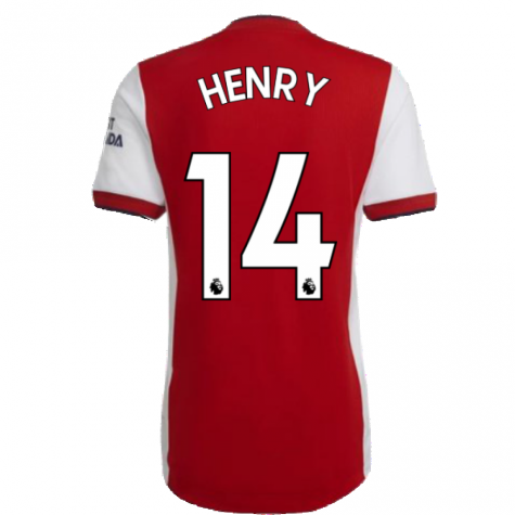 2021-2022 Arsenal Authentic Home Shirt (HENRY 14)