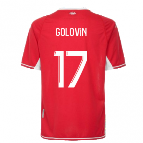 2021-2022 AS Monaco Home Shirt (GOLOVIN 17)