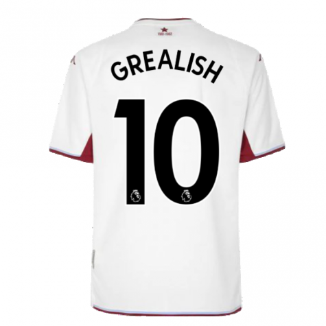 2021-2022 Aston Villa Away Shirt (GREALISH 10)