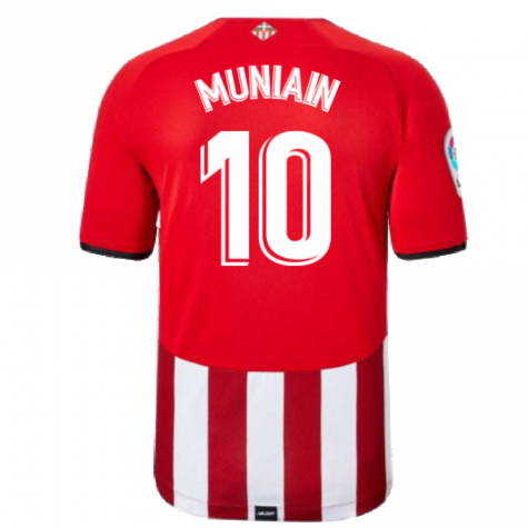 2021-2022 Athletic Bilbao Home Shirt (MUNIAIN 10)