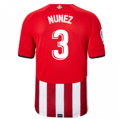 2021-2022 Athletic Bilbao Home Shirt (NUNEZ 3)