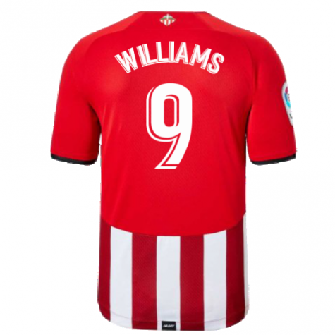 2021-2022 Athletic Bilbao Home Shirt (WILLIAMS 9)
