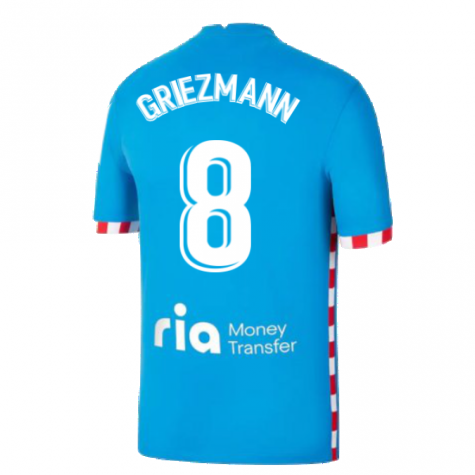 2021-2022 Atletico Madrid 3rd Shirt (GRIEZMANN 8)