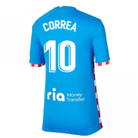 2021-2022 Atletico Madrid Third Shirt (Kids) (CORREA 10)