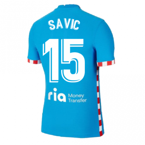 2021-2022 Atletico Madrid Vapor 3rd Shirt (SAVIC 15)