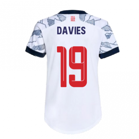 2021-2022 Bayern Munich Third Shirt (Ladies) (DAVIES 19)