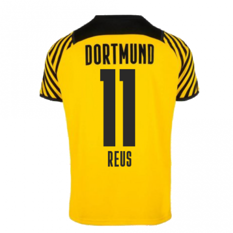 2021-2022 Borussia Dortmund Authentic Home Shirt (REUS 11)