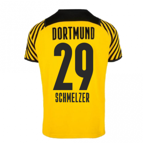 2021-2022 Borussia Dortmund Authentic Home Shirt (SCHMELZER 29)