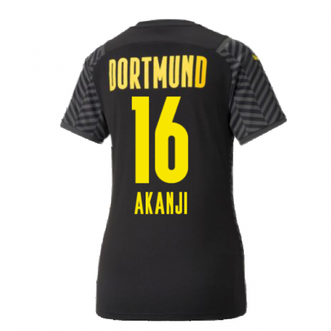 2021-2022 Borussia Dortmund Away Shirt (Ladies) (AKANJI 16)