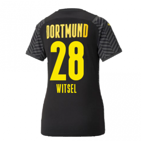 2021-2022 Borussia Dortmund Away Shirt (Ladies) (WITSEL 28)