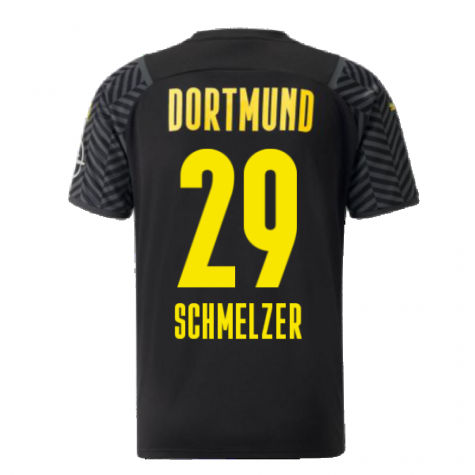 2021-2022 Borussia Dortmund Away Shirt (SCHMELZER 29)