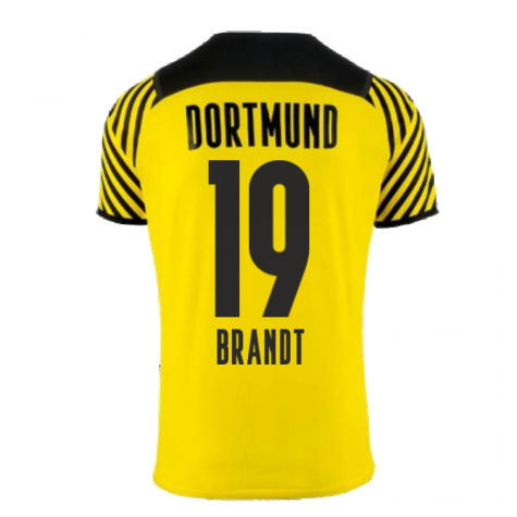 2021-2022 Borussia Dortmund Home Shirt (Kids) (BRANDT 19)