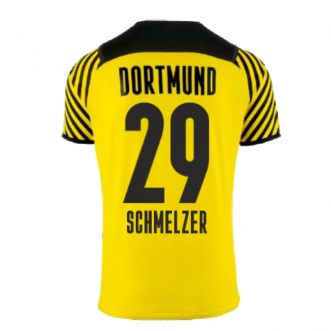 2021-2022 Borussia Dortmund Home Shirt (Kids) (SCHMELZER 29)
