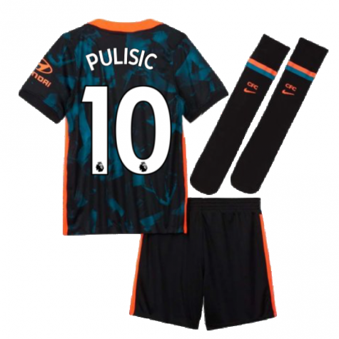 2021-2022 Chelsea 3rd Baby Kit (PULISIC 10)