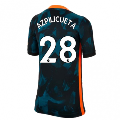 2021-2022 Chelsea 3rd Shirt (Kids) (AZPILICUETA 28)
