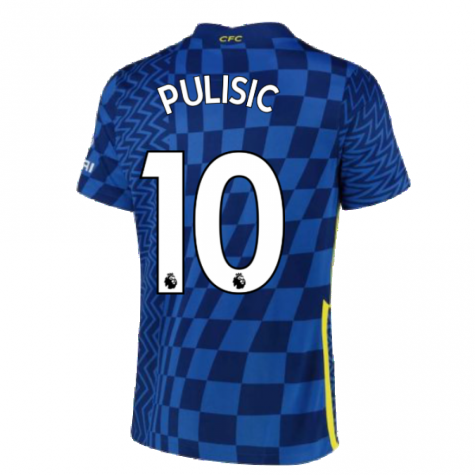 2021-2022 Chelsea Home Shirt (PULISIC 10)