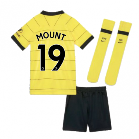 2021-2022 Chelsea Little Boys Away Mini Kit (MOUNT 19)