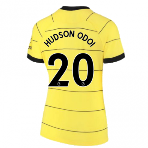 2021-2022 Chelsea Womens Away Shirt (HUDSON ODOI 20)